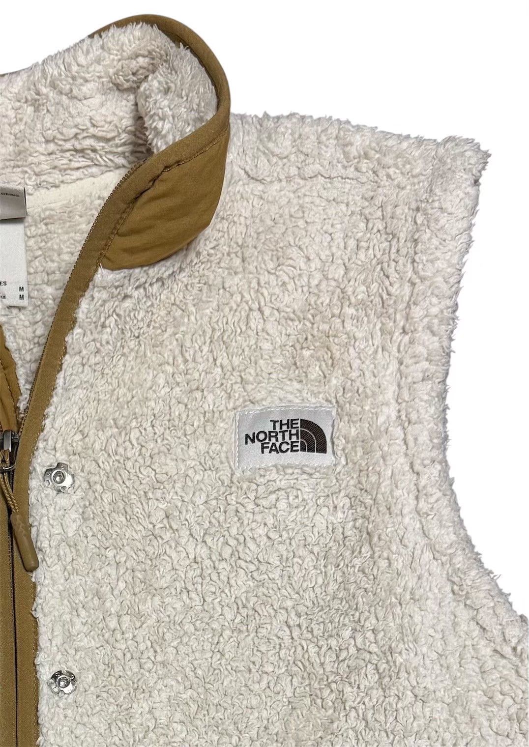 ☆ THE NORTH FACE☆ザ・ノースフェイス ボアフリース ベスト 刺繍ロゴ