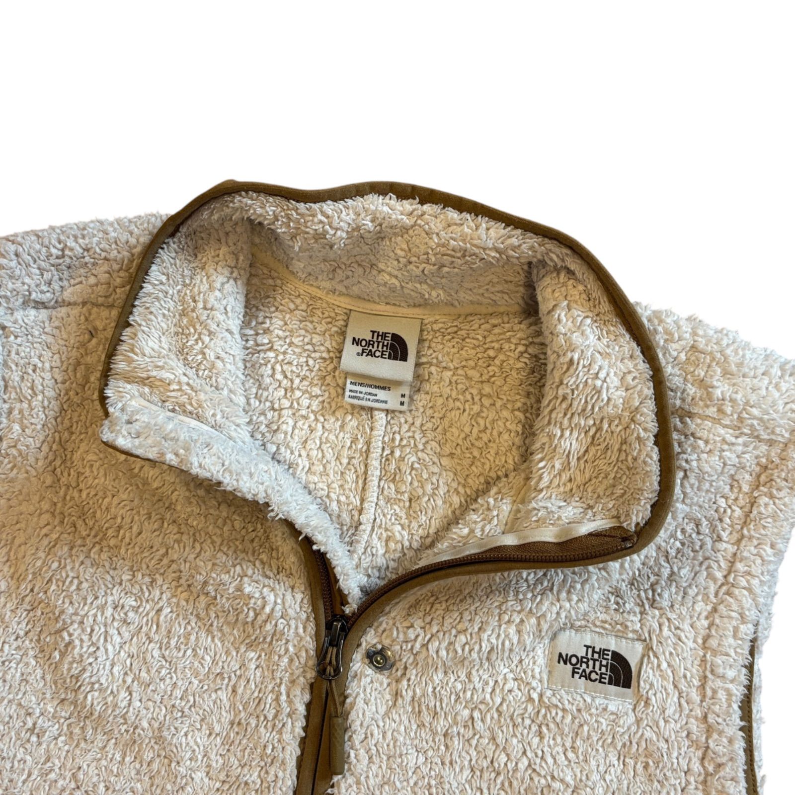 ☆ THE NORTH FACE☆ザ・ノースフェイス ボアフリース ベスト 刺繍ロゴ