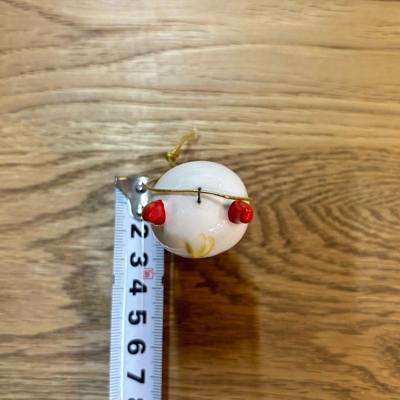 ビンテージ 40s デビル　悪魔　サティロス　牧神　妖精　置物　レトロ　内藤ルネ 当時物 内藤ルネ RUNE 牧神(パン) 悪魔 2本角 陶器 オーナメント 置物