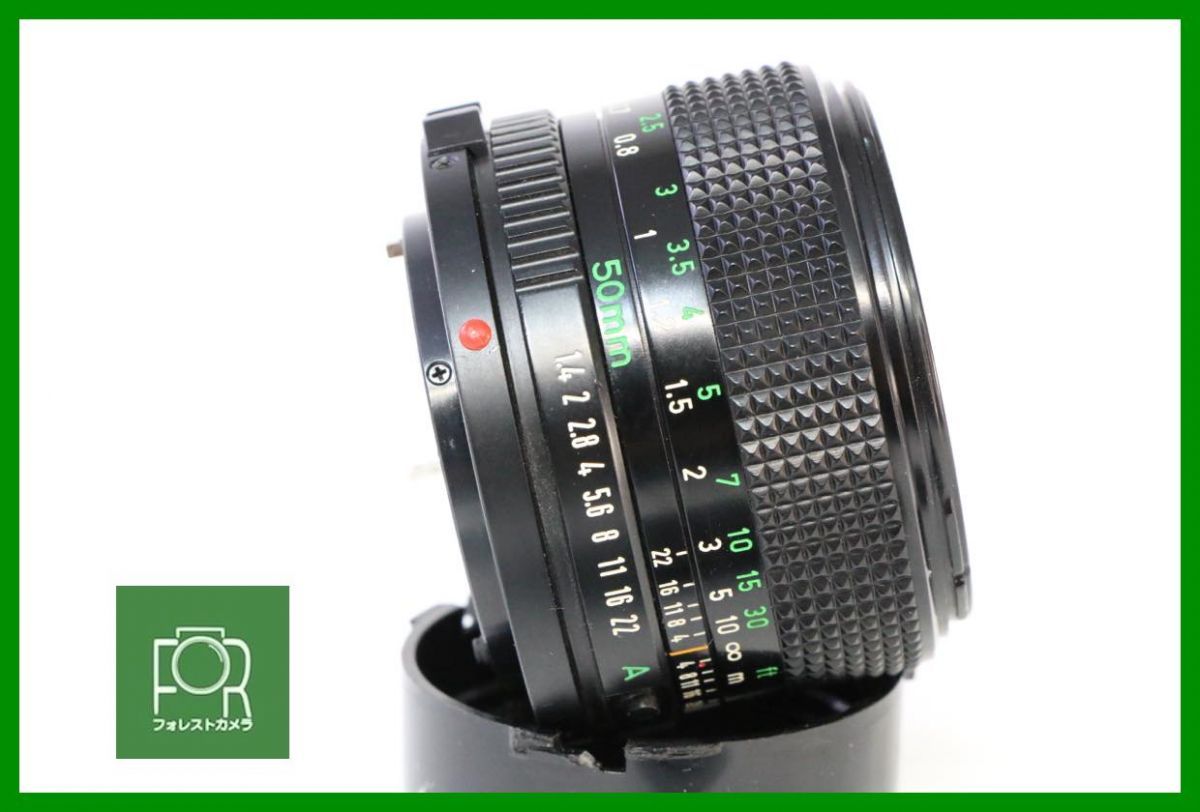 動作保証・点検済】良品□キヤノン ショップ Canon NEW FD 50mm F1.4