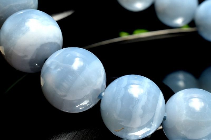 1点物】オーストラリア産◇希少 ブルーオパール 10.5-11mm