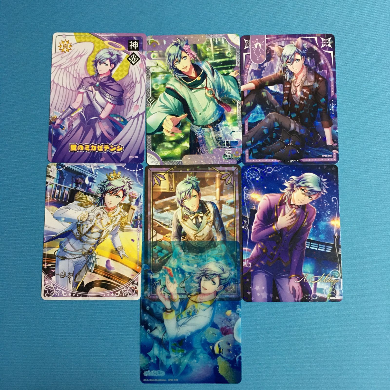 メルカリ便 うたプリ うたのプリンスさま シャニライ 美風藍 セット うたプリ ビジュアルコレクションカード 美風藍 セット うたの