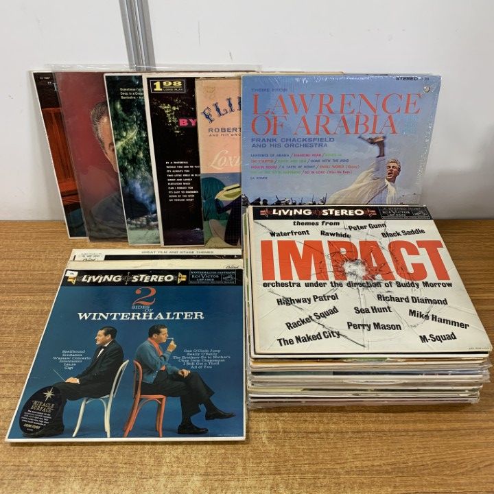 LPレコード まとめ売り □01)【1点限り!】【全て輸入盤】イージーリスニング・ビッグバンド