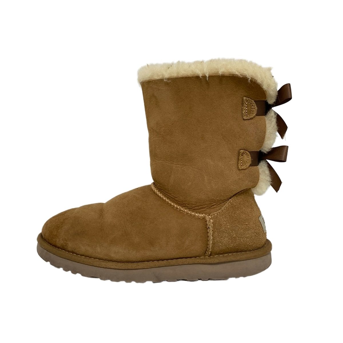 UGG」 ショートブーツ 23cm ブラウン レディース