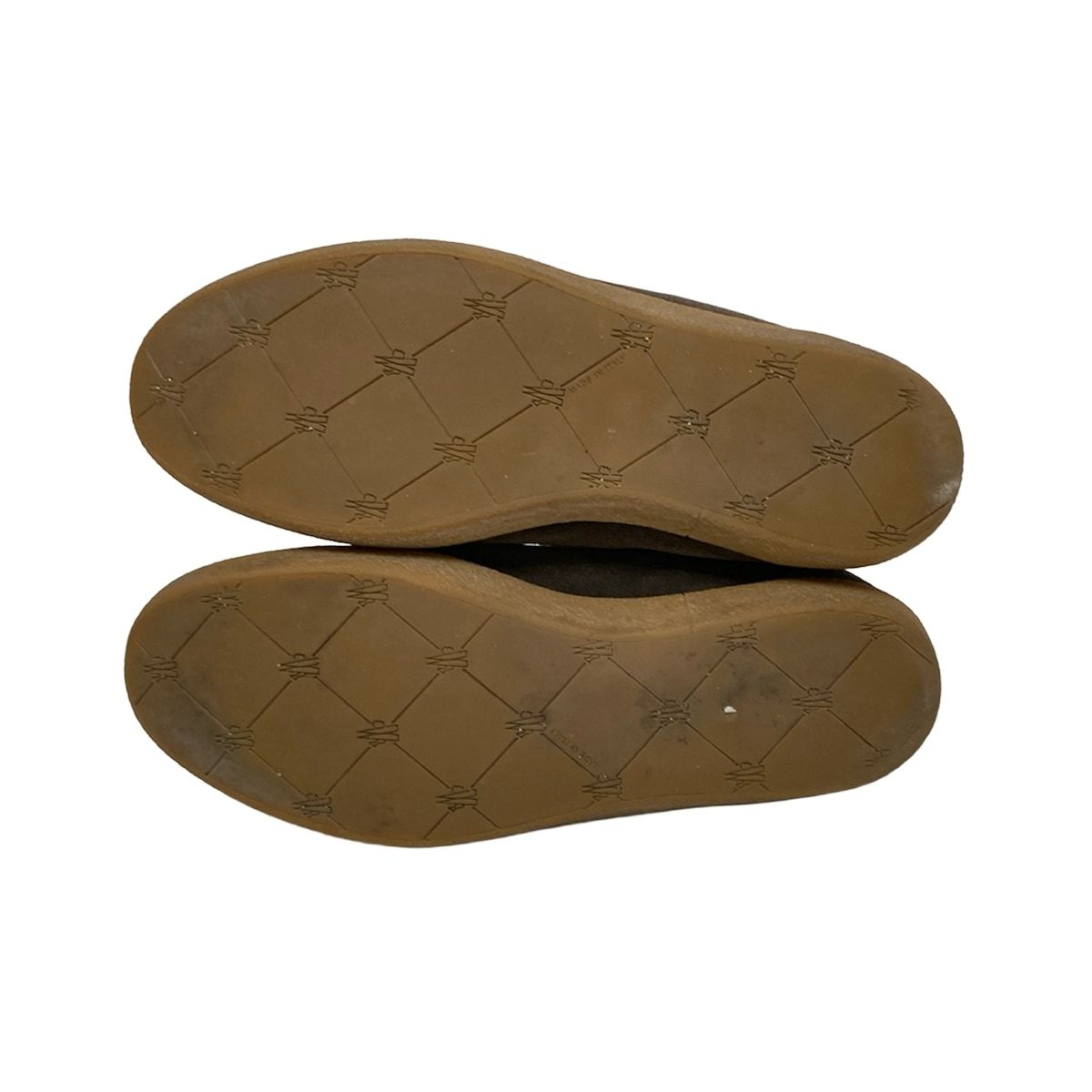  MONCLER モンクレール ショートブーツ 42 レディース - ダークブラウン 内ボア ブーティ ブーツ