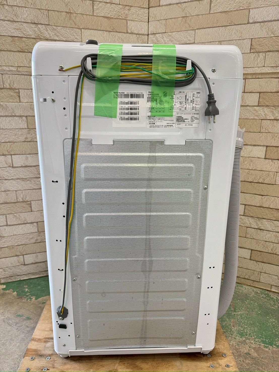 大阪送料無料☆3か月保障付き☆洗濯機☆ハイアール☆4.5kg☆2023年☆JW 