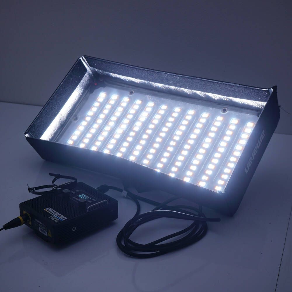 Aputure amaran F 21 x 撮影用LEDライト 品 アプチャー アマラン 60 30 cm 100 W 2500 K～7500 K ソフトボックス付属 8485