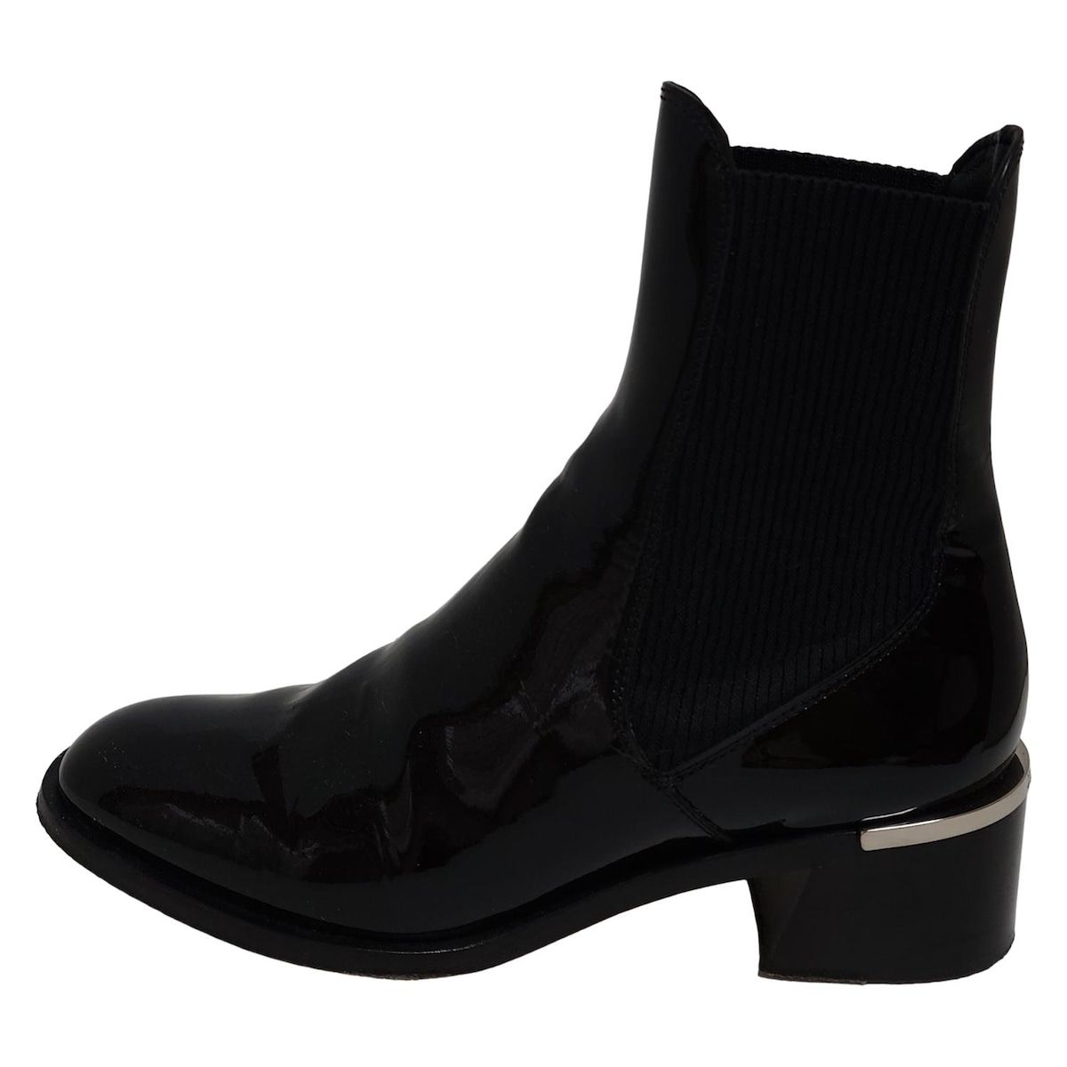 JIMMY CHOO(ジミーチュウ) ショートブーツ 36 1/2 レディース - 黒