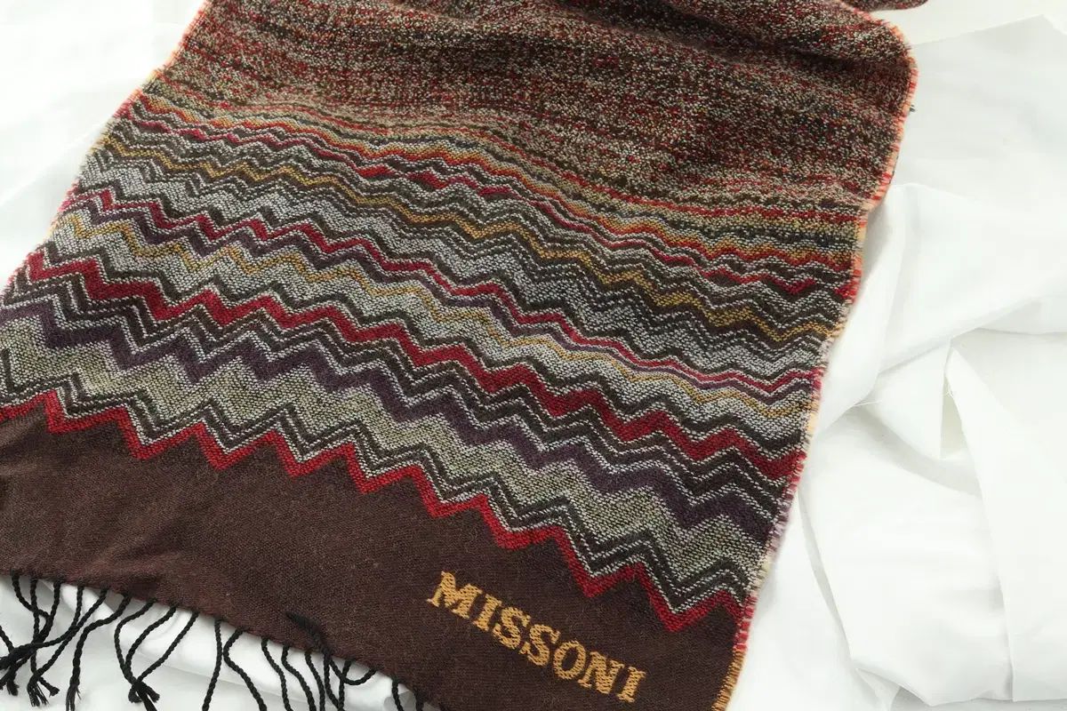 F) ミッソーニ マフラー ビビディ ぽかぽか イタリア-25EC - メルカリ