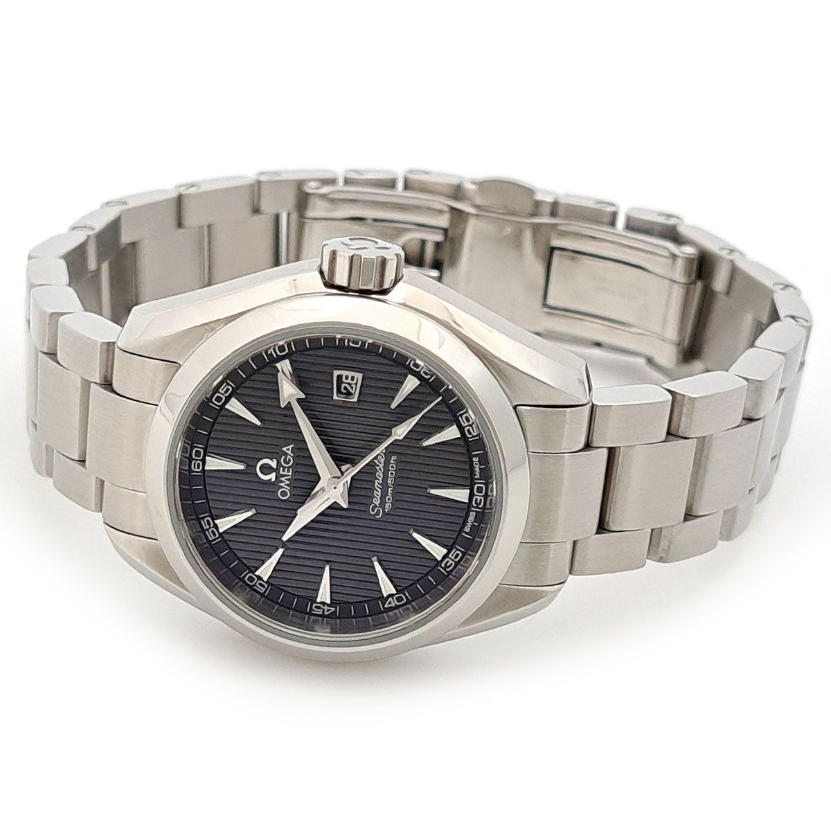 オメガ シーマスター アクアテラ 231.10.30.61.06.001 クオーツ ステンレススティール レディース OMEGA 時計