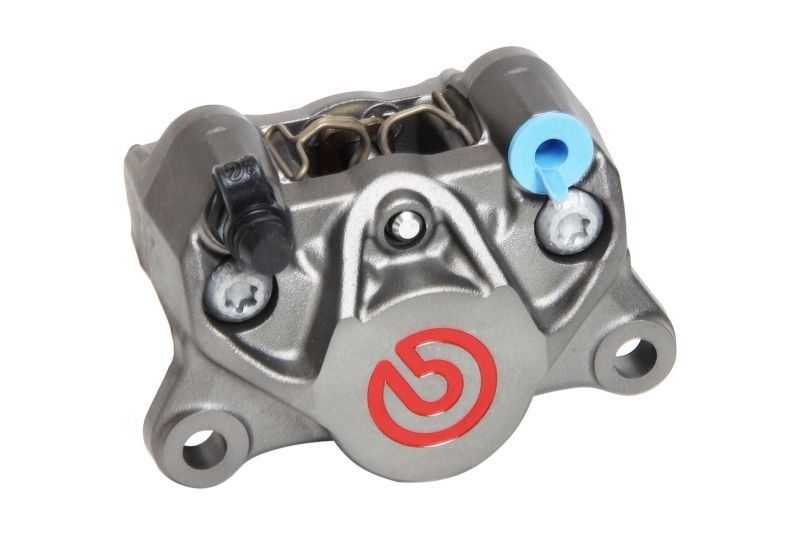 brembo ブレンボ新カニキャリパー チタニウムアルマイト レッドロゴ φ34 取付ピッチ84 mm