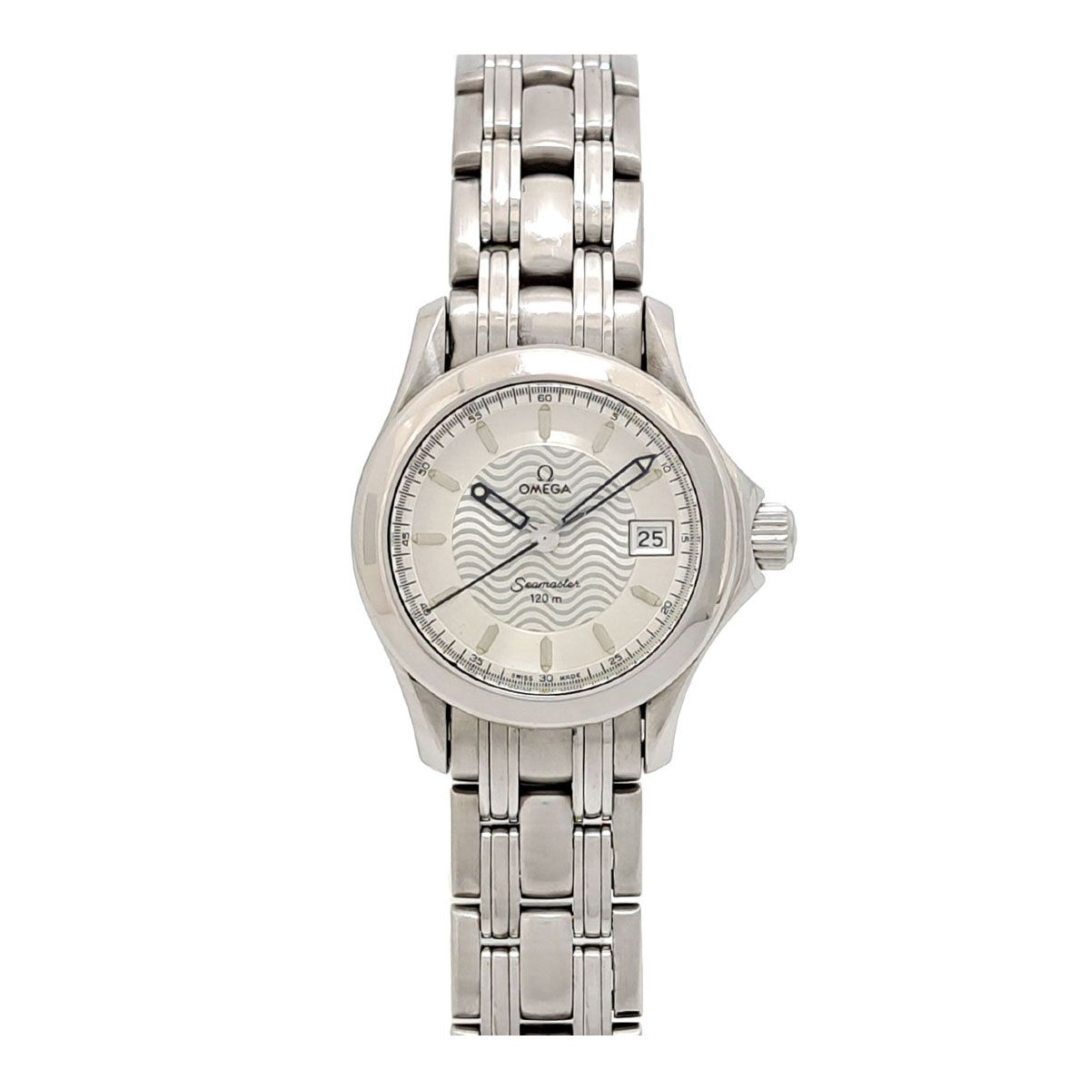 オメガ シーマスター 120 M 2581 31 クオーツ ステンレススティール レディース OMEGA 時計
