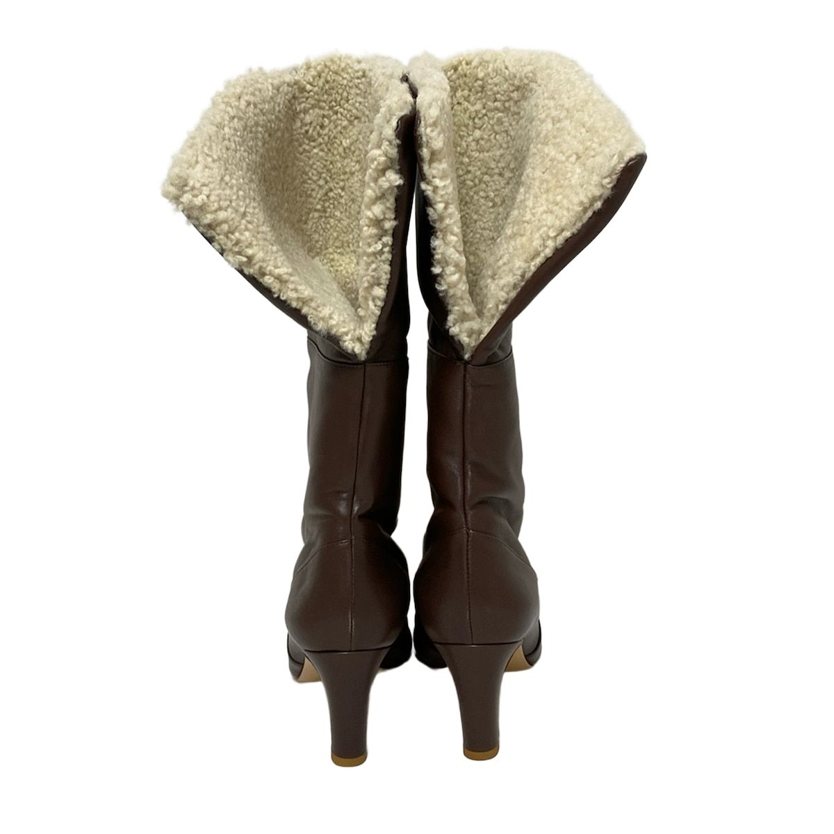 新品未使用 NEBULONI E. ネブローニ ショートブーツ 38 NEBULONI E.(ネブローニ) ショートブーツ 38 レディース - ダーク