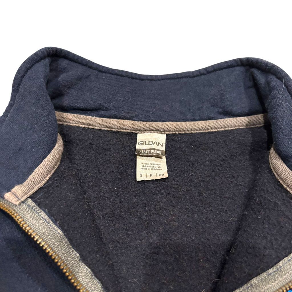 古着 used GILDAN ギルダン ハーフジップスウェット トレーナー ワン