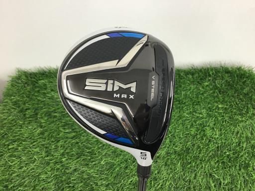 【】 テーラーメイド SIM MAX 5W フェアウェイウッド FW TENSEI BLUE TM50(FW) (フレックスR) メンズ 男性用 右利き 右用 Cランク ゴルフクラブ