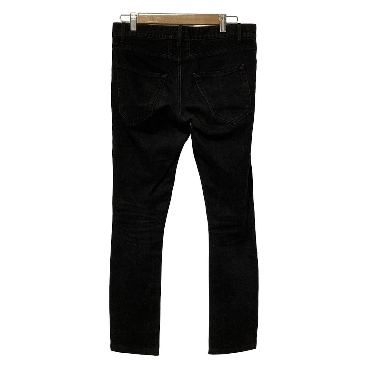 SAINT LAURENT PARIS サンローランパリ ジーンズ サイズ29 XL レディース 362284 Y 859 F 黒 フルレングス ダメージ加工