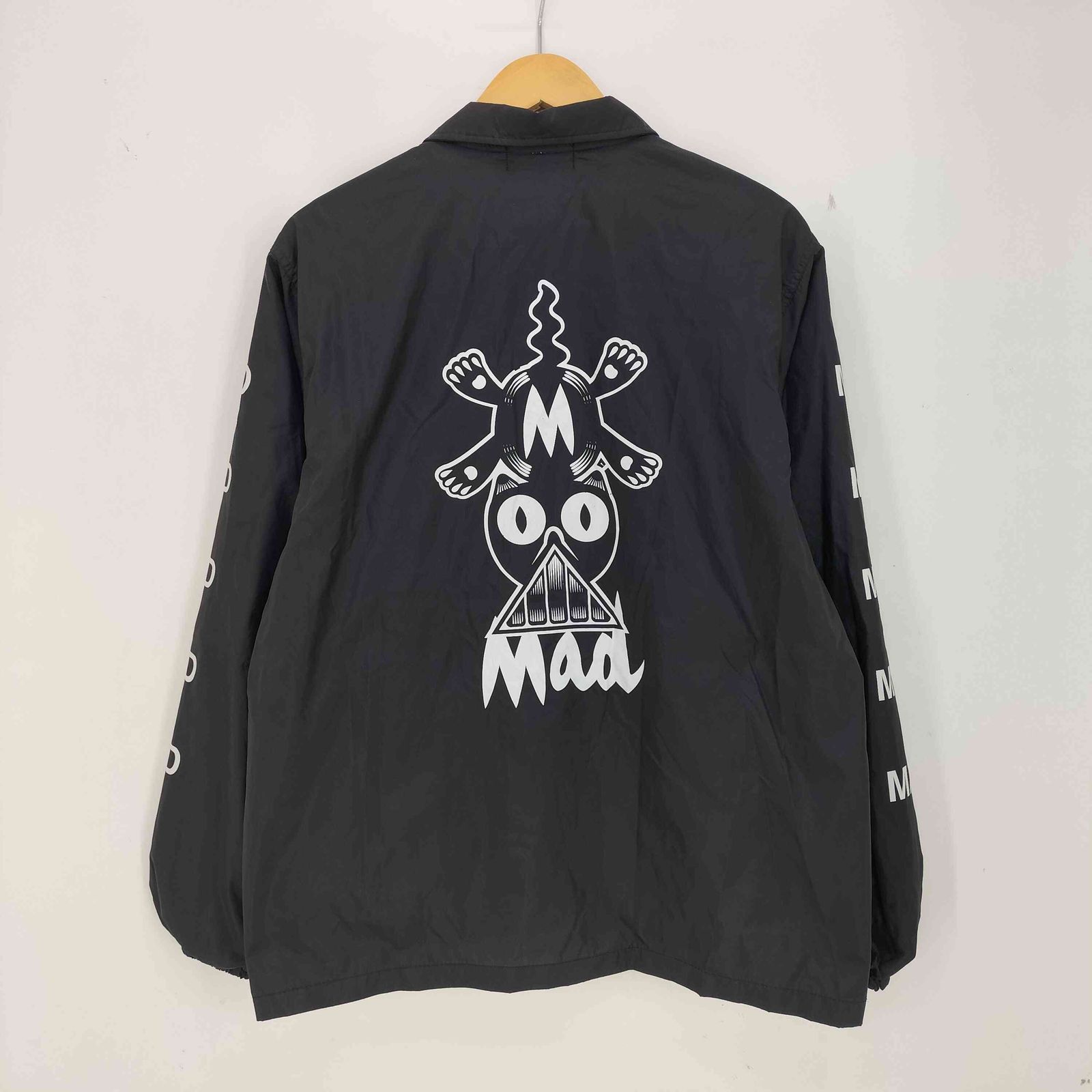 アンダーカバー UNDERCOVER MAD ロゴプリント ナイロン コーチ