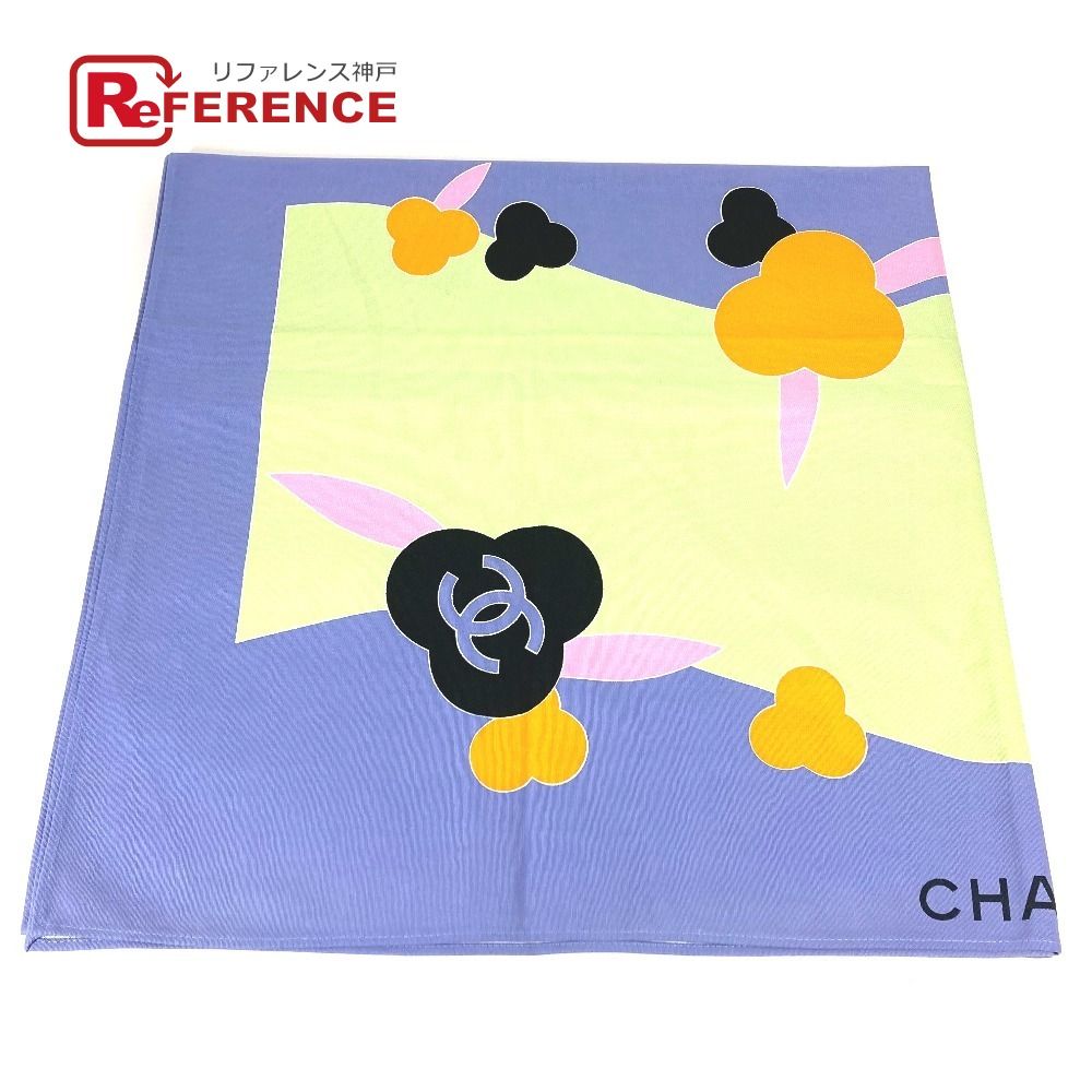 CHANEL シャネル タオル インテリア CC ココマーク ロゴ コットン パープル