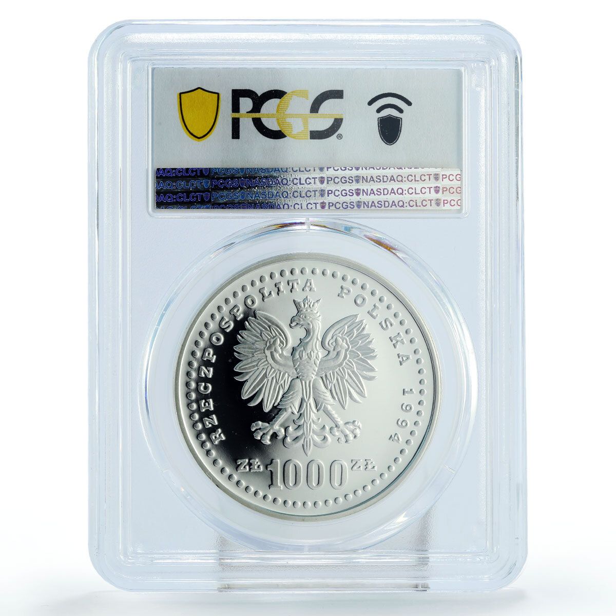 ポーランド 1000ズウォティッチ サッカーワールドカップ Aスタジアム