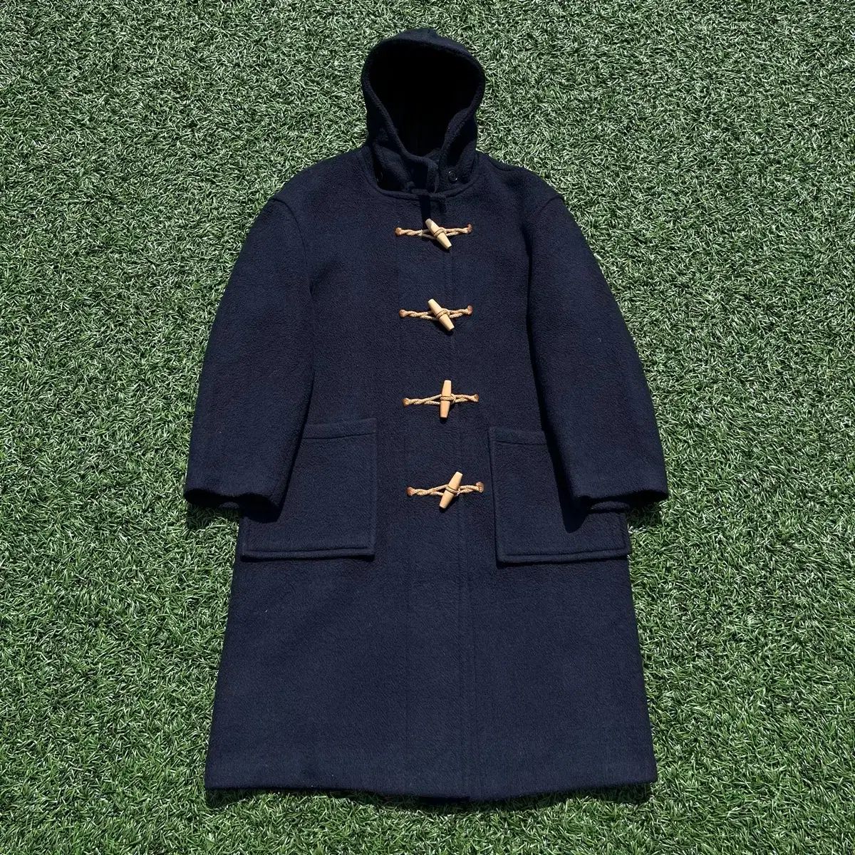 gloverall (MADE ENGLAND) ダッフルコート (実寸確認) - メルカリ