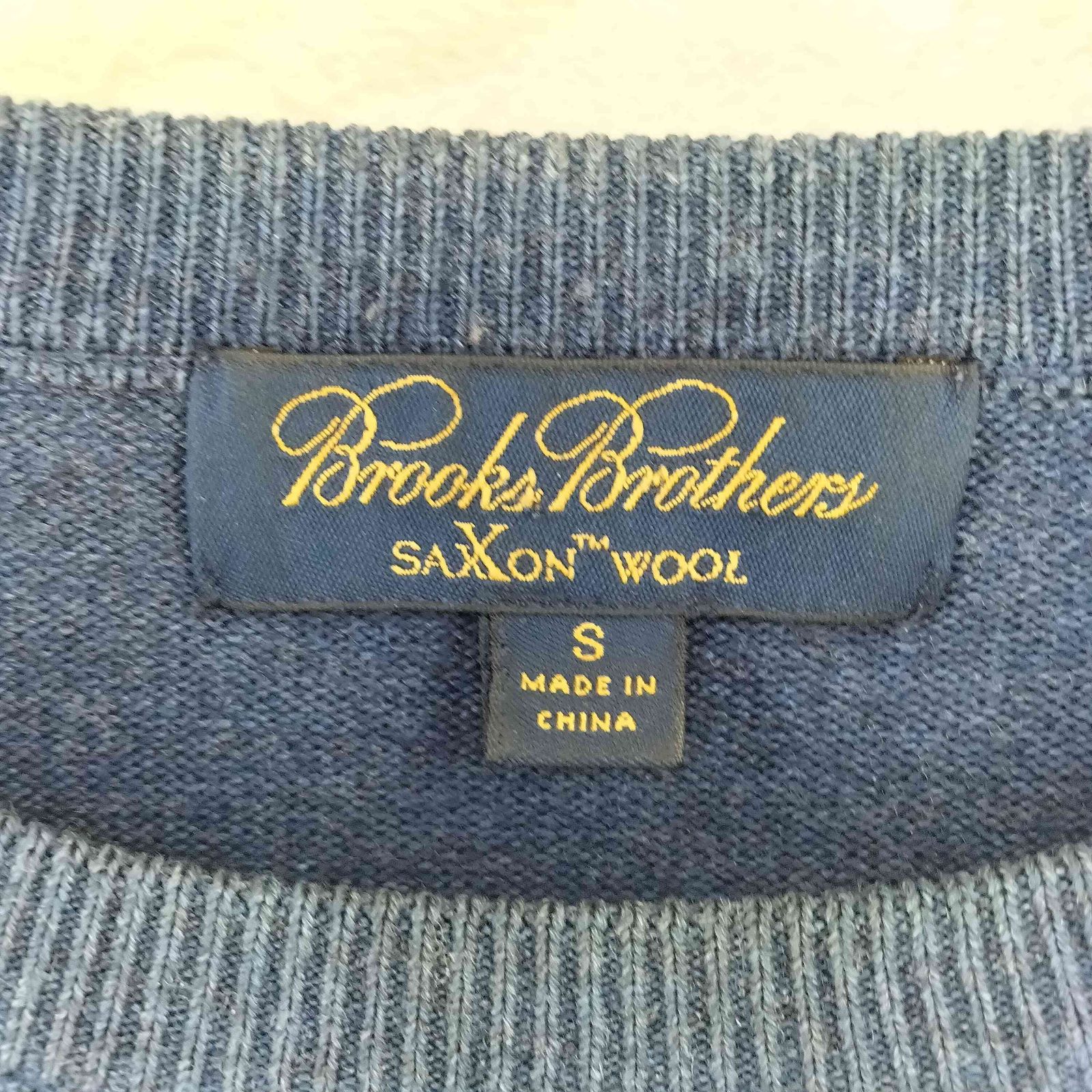 ブルックスブラザーズ BROOKS BROTHERS SAXON WOOL ニットセーター 