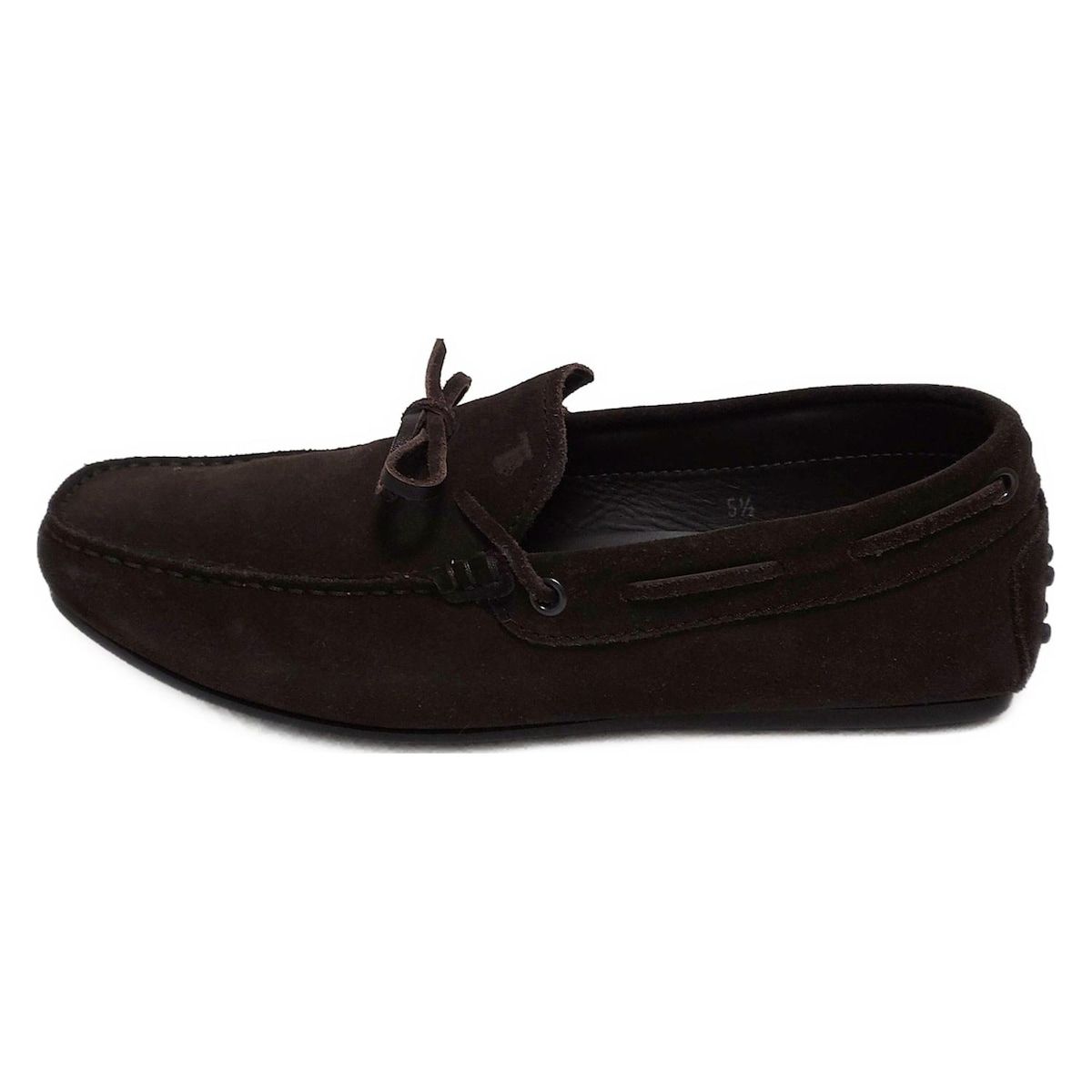 TOD'S(トッズ) ドライビングシューズ 5 1/2 レディース - ダーク