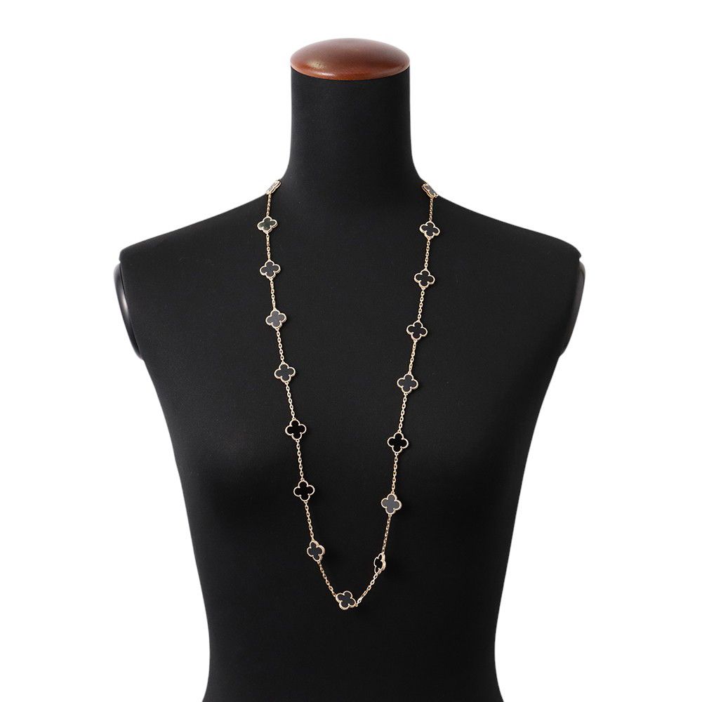 ヴァンクリーフ&アーペル ネックレス ヴィンテージ アルハンブラ