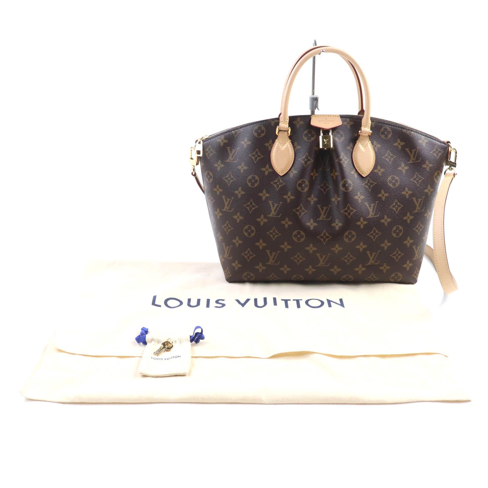 LOUIS VUITTON ルイ ヴィトン モノグラム ボエシMM トートバッグ