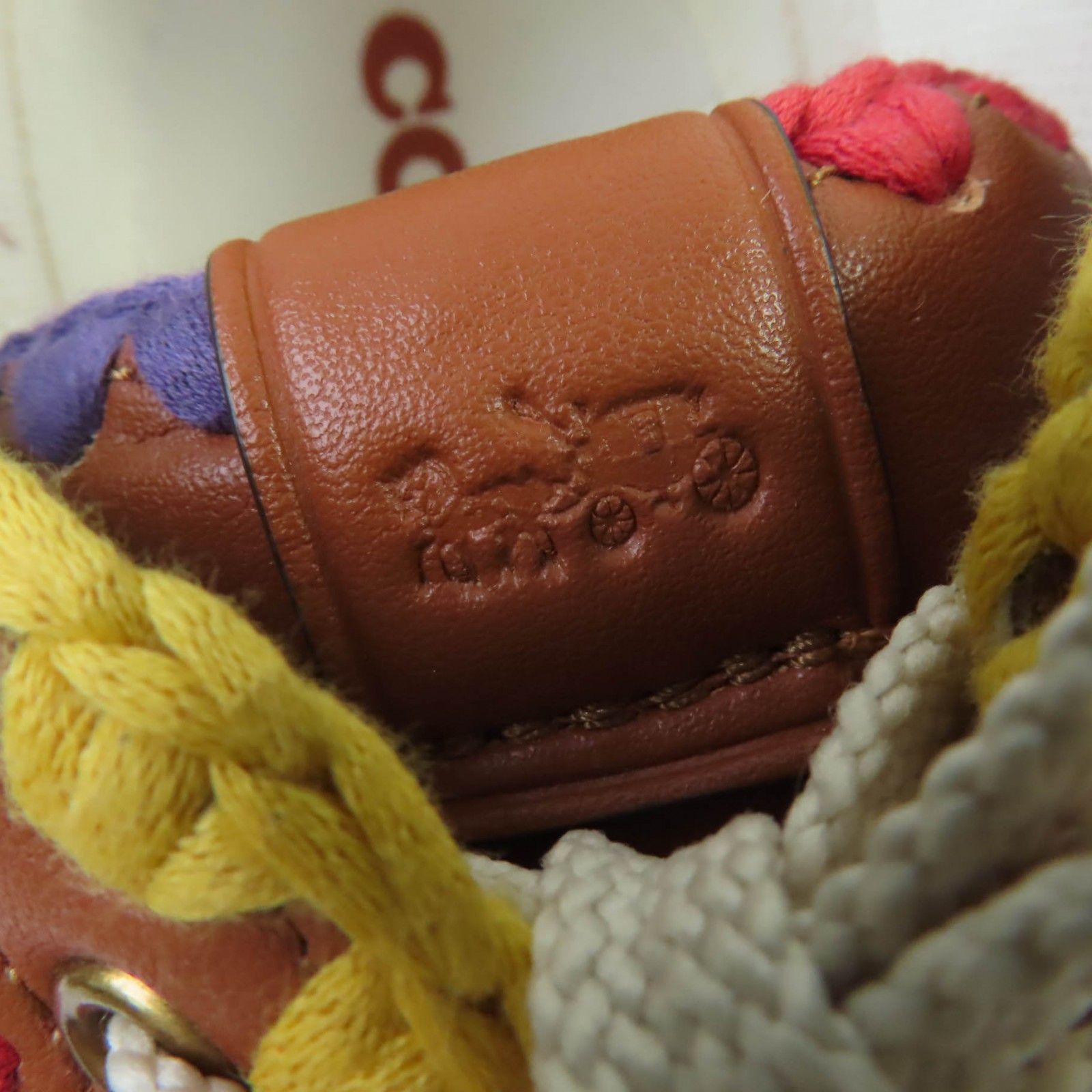 未使用品☆COACH コーチ ローライン ロー トップ スニーカー