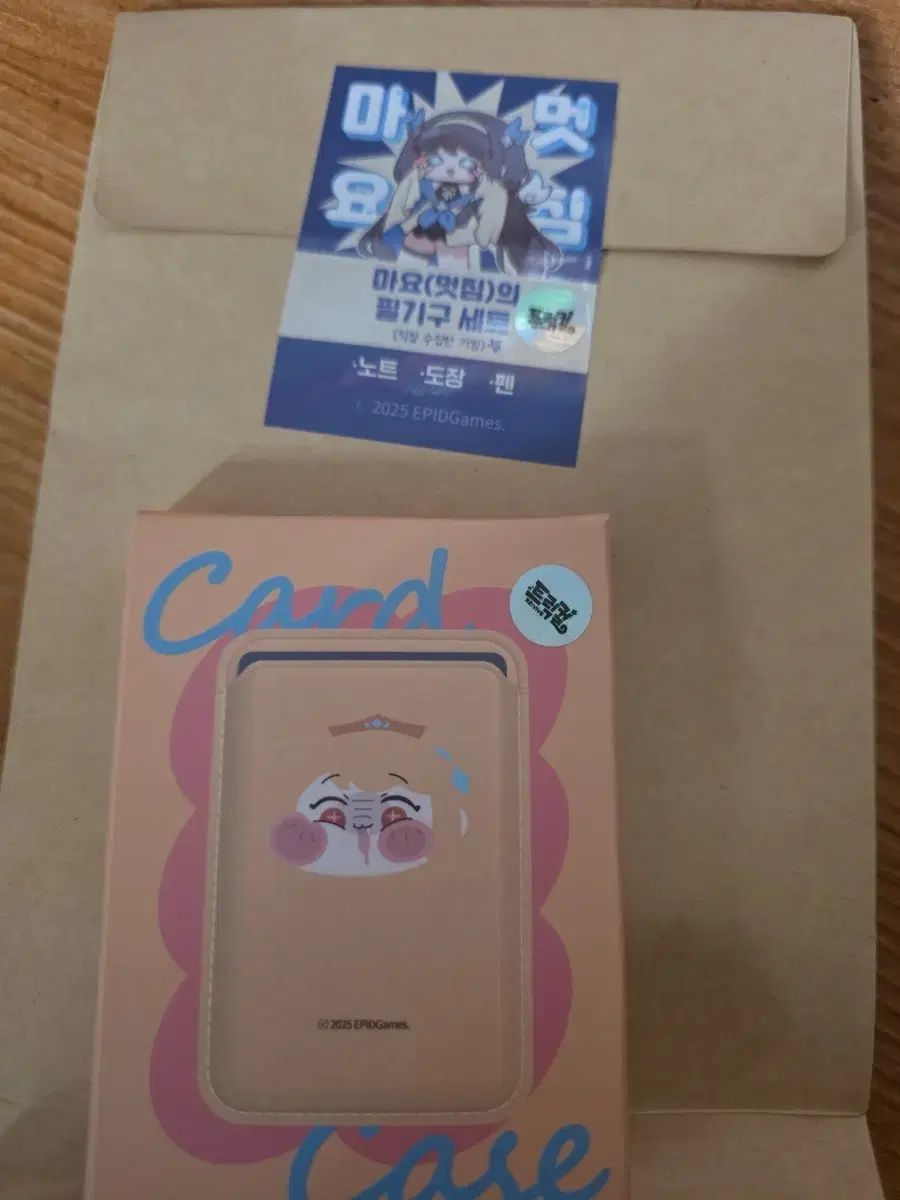 トリカル カードケース マヨ 筆記具セット