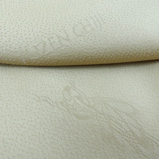 百華 Y 4086 未着用 正絹 友禅作家 千地泰弘落款 丹後ちりめん 色無地 着物