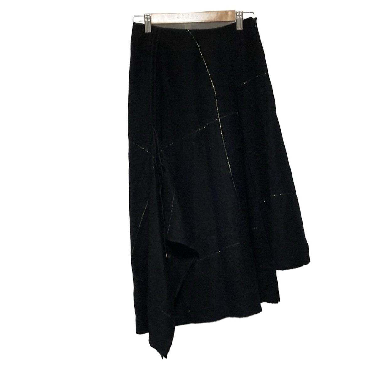 Rito structure リト ロングスカート サイズ38 M レディース - 黒×ゴールド
