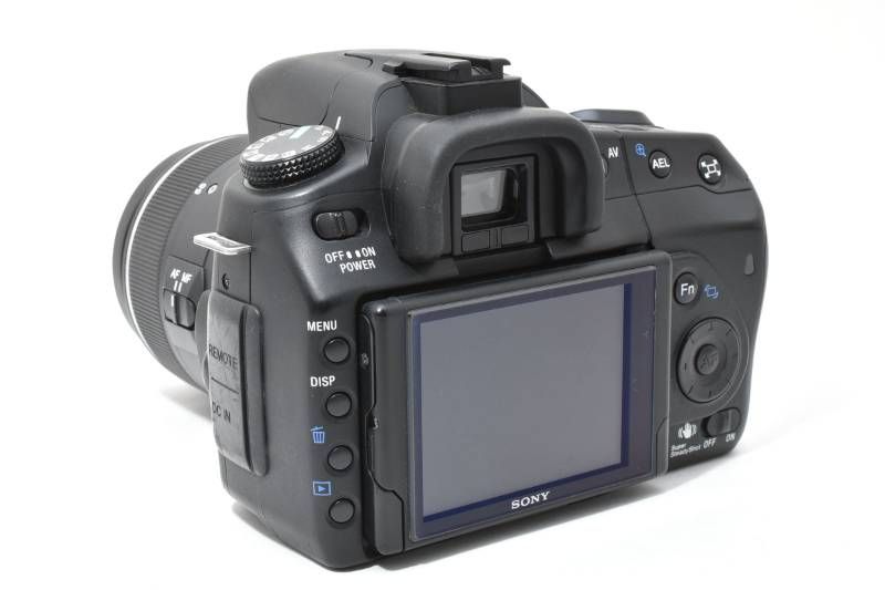 実用光学美品】Sony ソニー α350 / DT 18-55mm 3.5-5.6 SAM レンズ