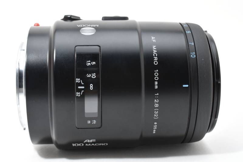 実用光学美品】Minolta ミノルタ AF MACRO 100mm 2.8 ソニーミノルタA