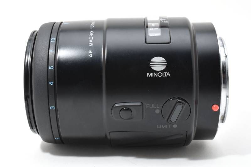 実用光学美品】Minolta ミノルタ AF MACRO 100mm 2.8 ソニーミノルタA