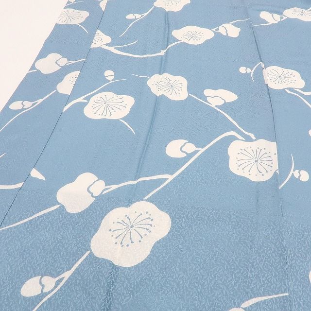 百華❀Y4088◇新品 単衣 正絹 袖無双 仕付け糸・半襟付 手縫い仕立て