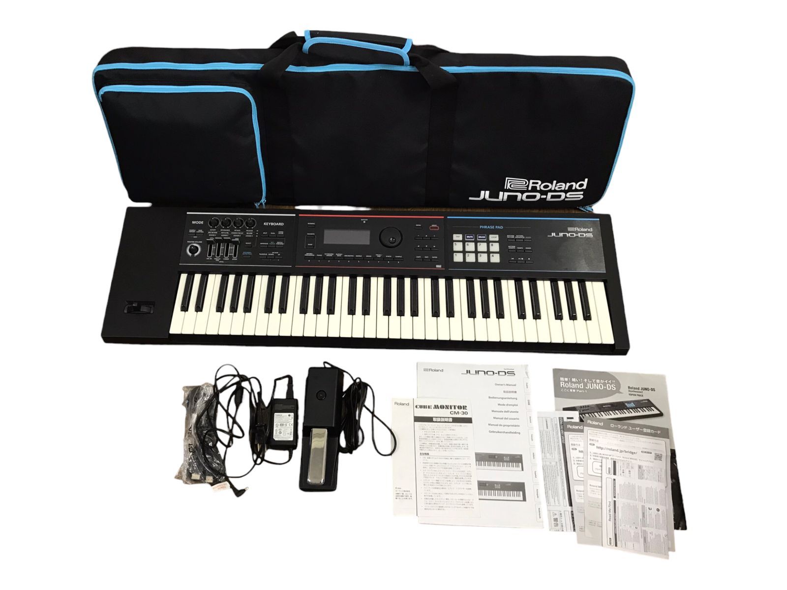 Roland JUNO-DS61 電子ピアノキーボード 美品 動作確認済 - メルカリ