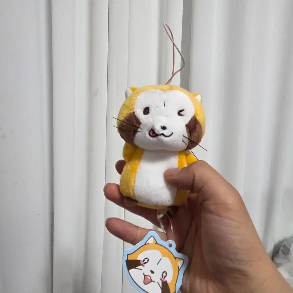 ラスカル アライグマ ぬいぐるみ キャラクター ストラップ