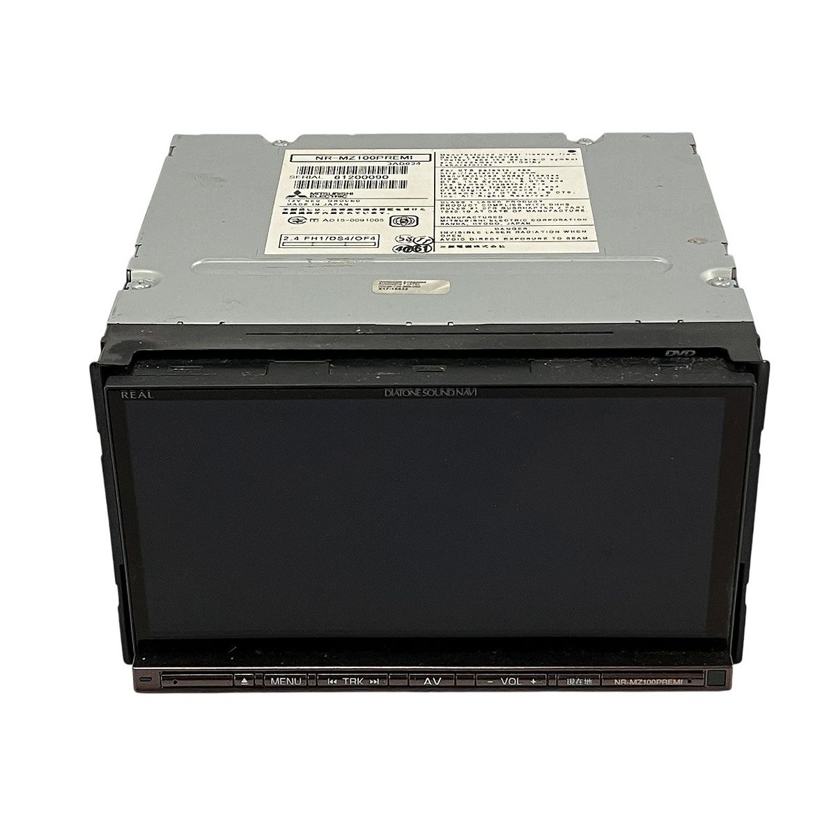 MITSHUBISHI NR-MZ100PREMI 三菱電機 DIATONE SOUND.NAVI カーナビ 7型