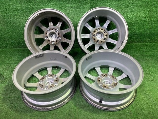 ジョーカー ｾﾚﾅ ｱｲｼｽ ホイール アルミ シルバー 15インチ 6 J 5穴 4本 114 3 43