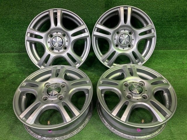 ジョーカー 軽自動車 ホイール アルミ シルバー 13インチ 4 00 B 4穴 4本 100 42