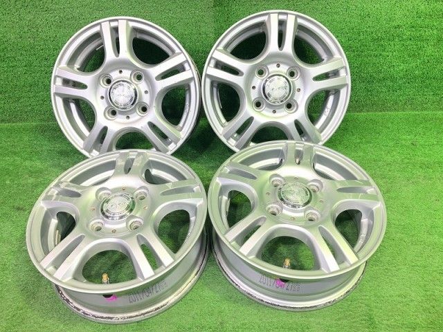 ジョーカー 軽自動車 ホイール アルミ シルバー 12インチ 4 00 B 4穴 4本 100 42