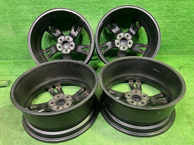 MAK ﾎﾞﾙﾎﾞ V 40 50 ホイール アルミ ブラックポリッシュ 18インチ 8 J 5穴 4本 108 55