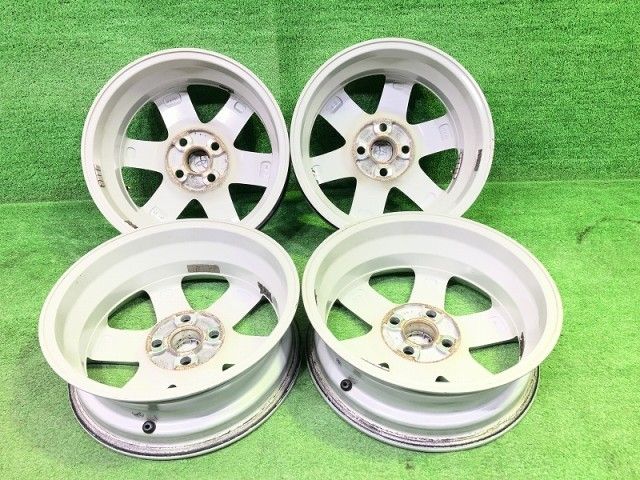 トヨタ TOYOTA スペイド NCP 141 ホイール アルミ シルバー 15インチ 5 J 4穴 4本 100 39 42611 52870