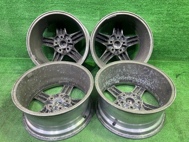 トヨタ TOYOTA アリスト JZS 161 ホイール アルミ メッキ 17インチ 8 J 5穴 4本 114 3 50