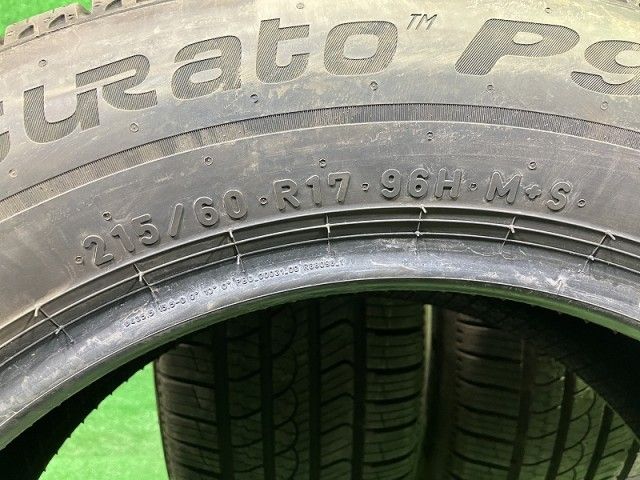  Pirelli サマー ピレリ チントゥラートP 9 AS 215 60 R 17 4本 8ミリ 17インチ サマータイヤ ノーマルタイヤ