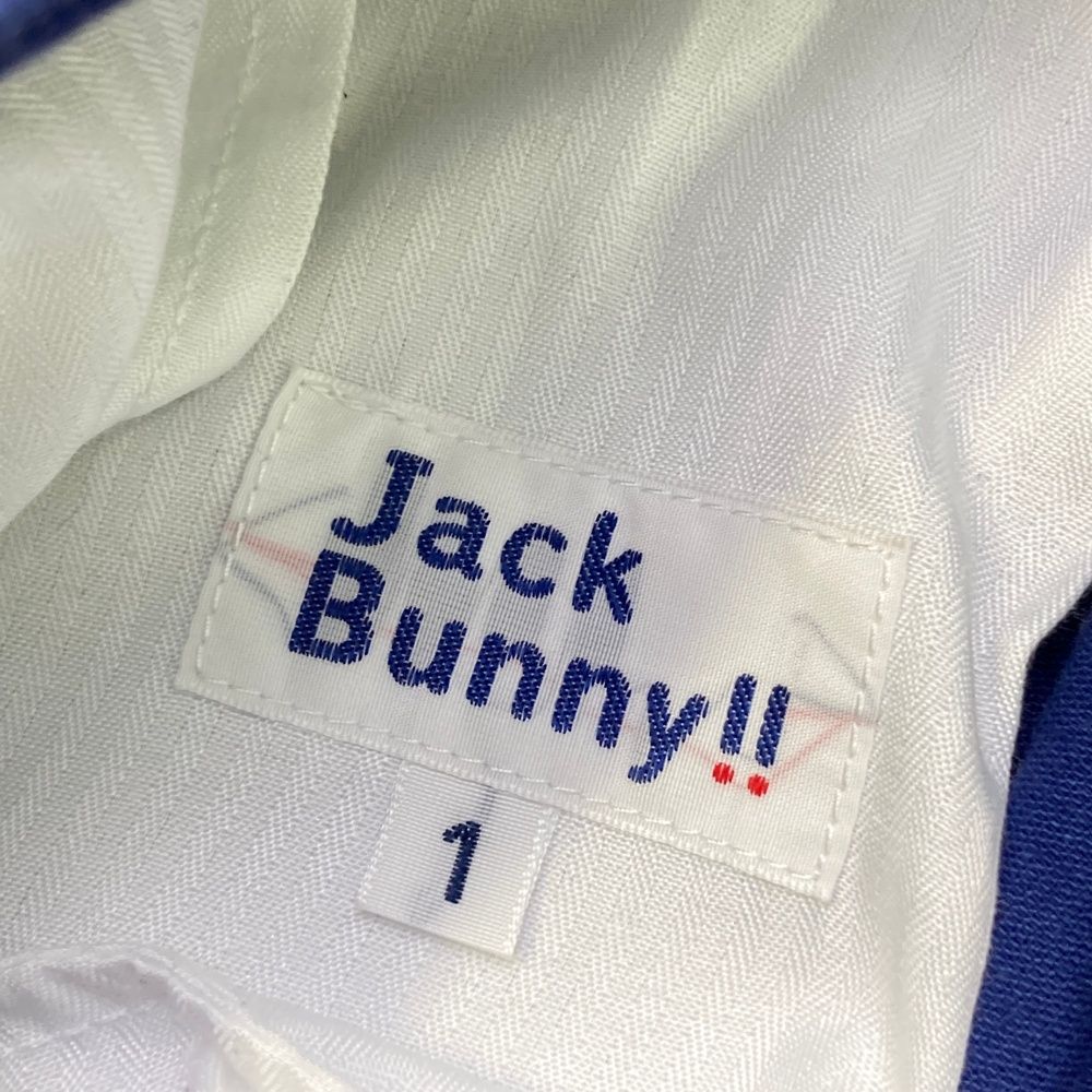 サイズ：1 JACK BUNNY ジャックバニー ストレッチパンツ ネイビー系