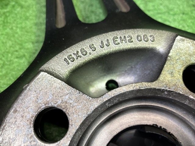  レーシングダイナミクス ﾎﾟﾛ ｺﾞﾙﾌ ホイール アルミ クロ 15インチ 6 5 J 4穴 4本 100 43 15インチ ホイール