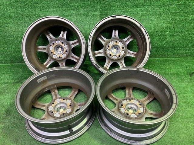 ミルアス ｱｲｼｽ ﾉｱ ホイール アルミ シルバー 15インチ 6 J 5穴 4本 114 3 53