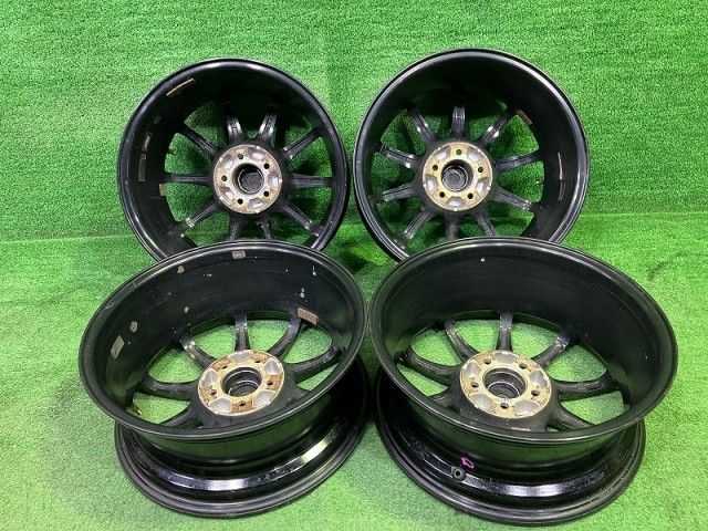 G スピード ﾚｶﾞｼｨ ﾌﾟﾘｳｽ ホイール アルミ クロ 16インチ 6 5 J 5穴 4本 100 48